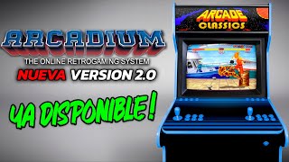 Descarga ARCADIUM 2.0 GRATIS !!! El Sistema RETROGAMING ONLINE DEFINITIVO !!! 🕹 Video Oficial #2