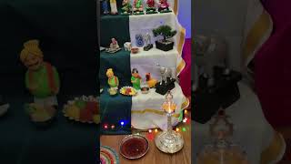 Navarathri golu at our home in Canada 2023 #hindutradition #hinduism #navarathri #navarathirigolu