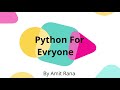 Python Program for Rock Paper and Scissor