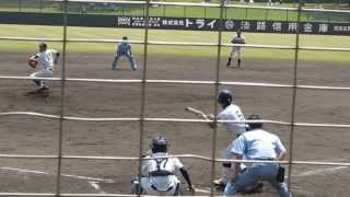 社－明石商（２０１３春季兵庫大会・３位決定戦）　９回表