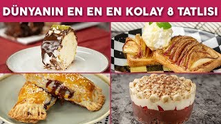 Dünyanın En En En Kolay 8 Tatlısı (Seç Beğen!) - Tatlı Tarifleri