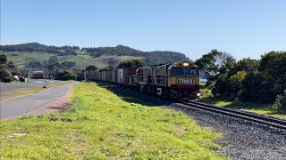 TasRail TR03 TR08 #31 train Sulphur Creek