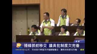 桃園有線新聞20151014-捕蜂抓蛇移交 議員批制度欠完善