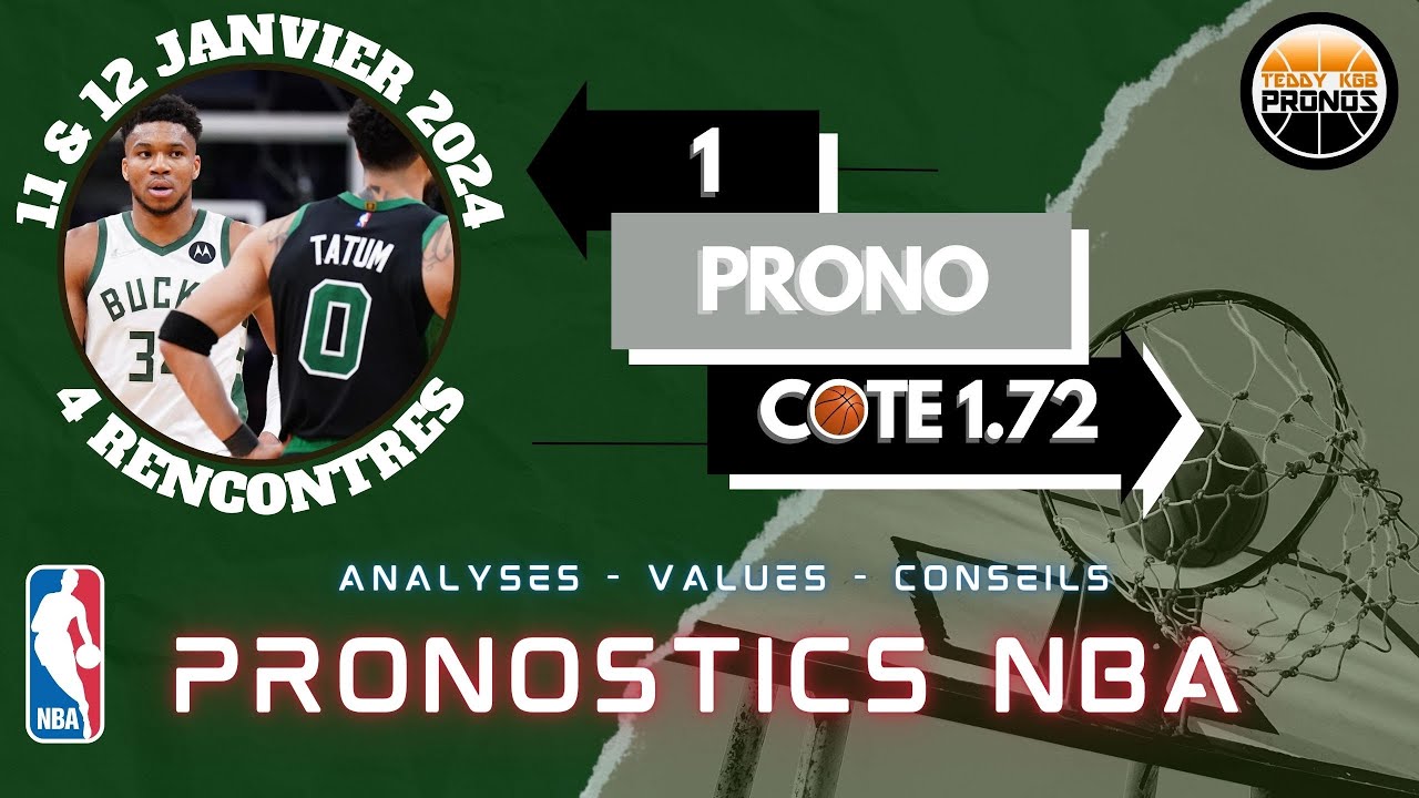 PRONOSTICS NBA MES 5 ANALYSES 11 & 12/01/24 - YouTube