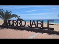 morro jable jandia in fuerteventura the canary islands.