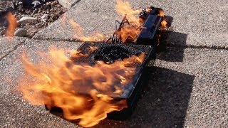 Burning a New Xbox One - Fire Test