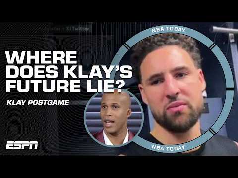 'KLAY'S NOT HAPPY!' – Richard Jefferson after Klay Thompson's emotional postgame NBA Today