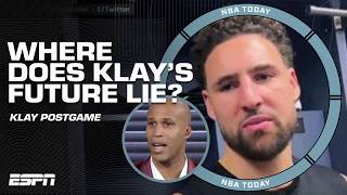 'KLAY'S NOT HAPPY!' - Richard Jefferson after Klay Thompson's emotional postgame | NBA Today