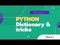 Python Tutorial for Beginners 13: Dictionaries - Working with Key-Value Pairs