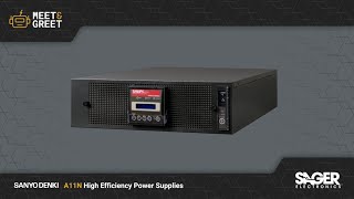 Sager Electronics | Sanyo Denki SANUPS A11N High-Efficiency Online UPS