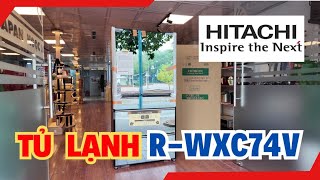 Tủ lạnh Hitachi mặt gương R-WXC74V 735L - Phiên bản VIP năm 2025 tại NGỌC JAPAN | 0974945555