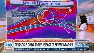 Third Week In A Row South Braces For Multiday Severe Weather Threat With Possible Tornadoes