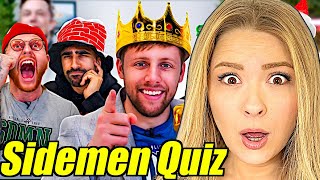 Americans React To SIDEMEN $20,000 BIG FAT QUIZ OF THE YEAR