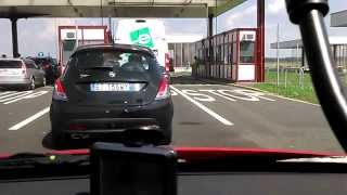 Border Crossing Kroatien Ungarn A4.hr M7.hu Grenze