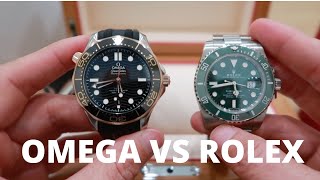 Omega Seamaster 300 vs Rolex Submariner