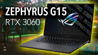 ASUS Zephyrus G15 RTX 3060 - 1440p Ryzen 9 Gaming Laptop Review