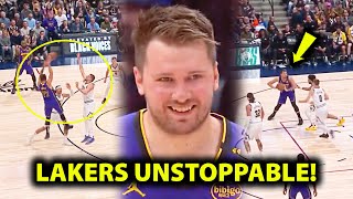 Ibang Klase na itong Bagong Lakers Offense ng dahil sa Ginagawang ito ni Luka Doncic...