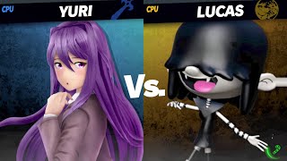 Yuri (Robin) vs Lucy Loud (Lucas) SSBU [Angel David Legorreta Request Quickie]