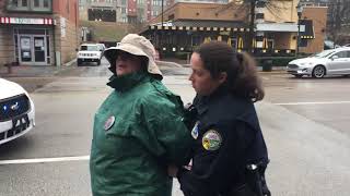 Car charges at Chattanooga Women's March demonstrators, five arrested