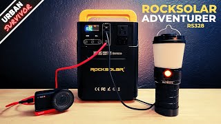 Is the ROCKSOLAR Adventurer RS328 the BEST Portable Power Station Under $200?