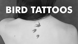 20 Lovely Bird Tattoo Designs