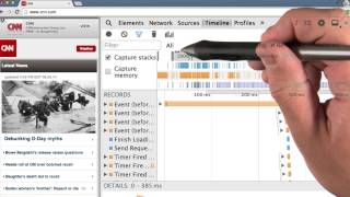 CNN's Timeline Trace - Website Performance Optimization