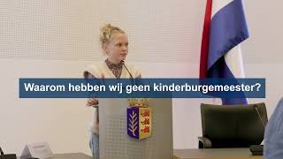 Vragenuurtje kadernota - 'Waarom hebben we geen kinderburgemeester?'