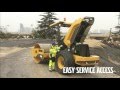 Volvo SD110B soil compactor - Service access