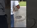 removing man hole cover 🧐🧐😱