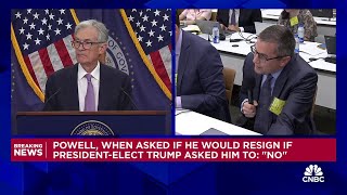 Fed Chair Powell on whether the president has the power to fire him: 'Not permitted under the law'