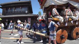 浜宿の山車　山車巡行　年番引継行事　佐原の大祭 夏祭り2017　中日　00007