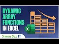 Mastering Dynamic Array Functions in Excel Tutorial : Detailed How To Training Session