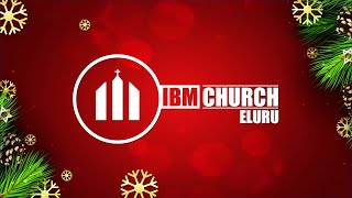 IBM Church | 24th Dec, 2024 @8 PM | Christmas Eve Service | Pas. V. John Prabhu Kiran | YouTube🔴Live