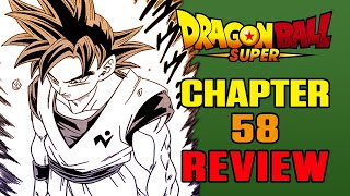 It's Back! Dragon Ball Super Chapter 58 Manga REVIEW