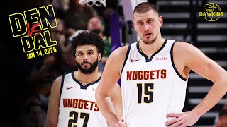 Denver Nuggets Full Team Highlights vs Mavericks | Jan 14, 2025 | FreeDawkins