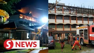 131 tahfiz students escape early morning blaze