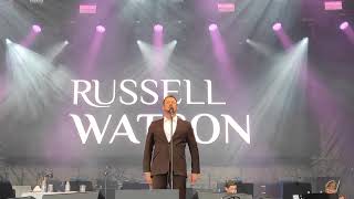 Russell Watson singing Bring Him Home from Les Miserables at Tamworth July 2022 @russellwatsontv