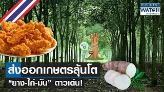 ส่งออกเกษตรลุ้นโต “ยาง-ไก่-มัน” ดาวเด่น! | BUSINESS WATCH | 18-02-67