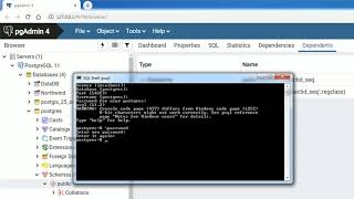 PostgreSQL - SQL Shell - Change postgresql password
