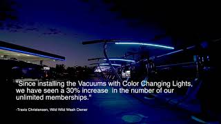 G\u0026G - Vacutech RGB Color Changing Vacuum Arch Lighting, Wild West Wash of Reno, NV