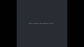 Typewriter Effect Using Only CSS | No JavaScript Needed!