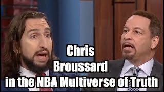 Chris Broussard Shocks Nick Wright by Telling the Truth About LeBron James Live