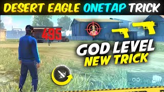 Desert Eagle Headshot Trick 😈 | 100% Working | New Desert Eagle One Tap Headshot Trick Free Fire