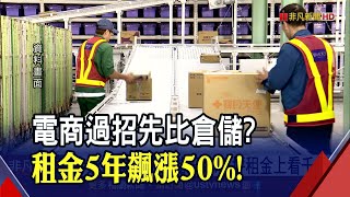 3年買賣2.63座大安公園！倉儲搶地大戰 冷鏈.智慧物流正夯！每坪租金上看千元｜非凡財經新聞｜20220517