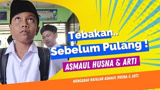 TEBAK ASMAUL HUSNA BERSAMA MURID DANSABO