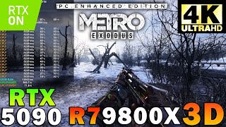 Metro Exodus Enhanced Edition 4K | RTX 5090 | R7 9800X3D | Ray Tracing | Maximum Settings