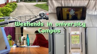 Indian student’s weekend in the university campus | weekend in my life at Tezpur university