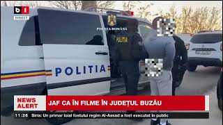 JAF DE PROPORȚII ÎN BUZĂU. HOȚII AU FURAT BUNURI ÎN VALOARE DE 3 MILIOANE DE LEI_Știri B1TV_11 ian.