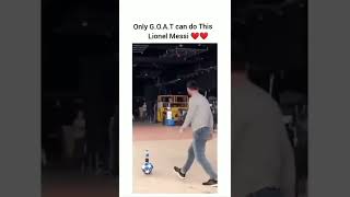 🔥🤯ONLY MESSI CAN DO THIS❗⚽ (football, premier league, #shorts)