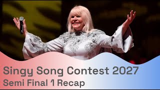 Singy Song Contest 2027 - Semi Final 1 Recap